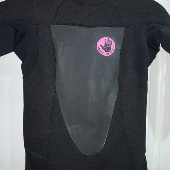 Body Glove Wetsuit springsuit short Sz 9/10 Black New Back Zip 2/1 MM back zip - Picture 3 of 10